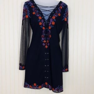 RD & Koko embroidered dress